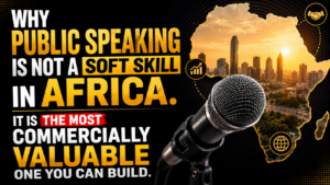 Why Public Speaking Is Not a Soft Skill in Africa. It Is the Most Commercially Valuable One You Can Build
